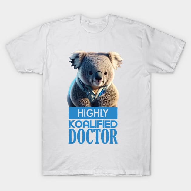 Just a Highly Koalified Doctor Koala 4 T-Shirt by Dmytro